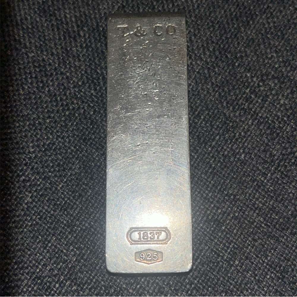 Silver Money Clip Tiffany co sterling silver